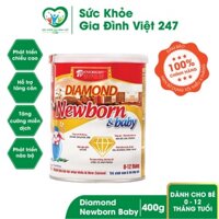 Sữa Diamond Newborn & Baby-  Sữa cho bé từ 0-12 tháng tuổi (400g)