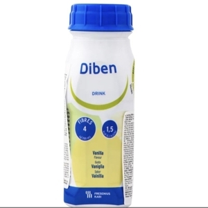 Sữa Diben Drink Vanilla - 200ml, lốc 4 chai
