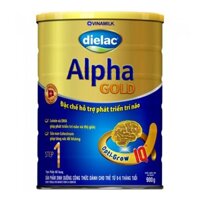 Sữa Dielac Alpha Gold 1 900g (trẻ từ 0-6 tháng)