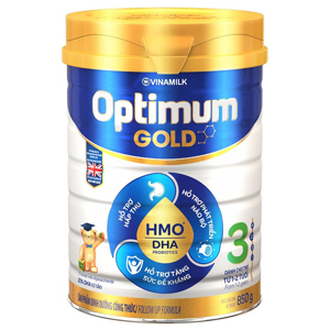 Sữa Dielac Optimum Gold 3 - hộp 900g (dành cho trẻ từ 1-2 tuổi)