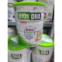 Sữa dinh dưỡng BIOS DHA Baby 0-12 tháng, 900g, hsd 8-11/2024