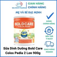 Sữa Dinh Dưỡng Bold Care Colos Pedia 2 900g – Giải Pháp Cho Trẻ Biếng Ăn, Chậm Lớn, Suy Dinh Dưỡng Và Thấp Còi