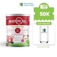 Sữa dinh dưỡng cho tim mạch Buddilac Grand Sure hộp 900g