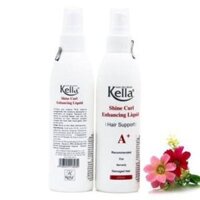 Sữa Dinh Dưỡng Dành Cho Tóc Uốn Xoăn Kella Shine Curl Enhancing Liquid Hair Support A+ 200ml