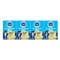 Sữa Dinh Dưỡng Dutch Lady OmegaSmart Ít Đường 110ml (lốc 4 hộp)