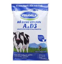 Sữa Dinh Dưỡng Ít Đường Vinamilk Thùng 48 Gói x 220ml