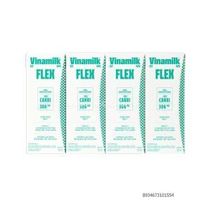 Sữa dinh dưỡng không đường Vinamilk Flex không lactoza lốc 4 hộp x 180ml