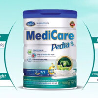 Sữa Dinh Dưỡng MediCare Pedia Lon 400g/900g - Dành cho trẻ từ 1-10 tuổi (Có Quà Tặng)