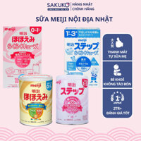 Sữa dinh dưỡng MEIJI số 9 lon 1-3 tuổi Hàng Nhật Nội Địa 800g, Thìa Sữa Meiji Lẻ - SAKUKO