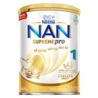 Sữa dinh dưỡng Nan Supreme Pro 1 dành cho bé từ 0 đến 12 tháng tuổi (400g)