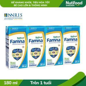 Sữa dinh dưỡng pha sẵn Famna - 180ml (thùng 48 hộp)