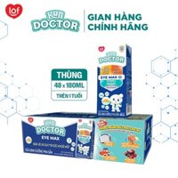 Sữa dinh dưỡng pha sẵn KUN DOCTOR EYE MAX bảo vệ mắt thùng 48 hộp x 180ml