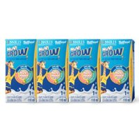 Sữa dinh dưỡng pha sẵn Nuvi Grow 1+ 110ml, lốc 4 hộp (Từ 1 tuổi)