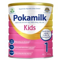Sữa dinh dưỡng Pokamilk Kids - sữa cho trẻ sinh non, thiếu tháng, nhẹ cân - hộp 900g