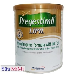 Sữa dinh dưỡng Pregestimil Lipil - hộp 400g (dành cho trẻ dị ứng, kém hấp thu)