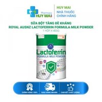 Sữa Dinh Dưỡng Royal Ausnz Lactoferrin Formula Milk Powder Tăng Đề Kháng Hộp 400gr