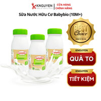 Sữa dinh dưỡng tăng trưởng hữu cơ Babybio dành cho bé 10-36 tháng tuổi 1 lốc Sữa (6 chai 250ml)