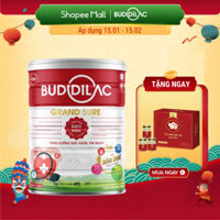 Sữa Dinh Dưỡng Tốt Cho Tim Mạch Buddilac Grand Sure 900g - Hỗ Trợ Sức Khỏe Tim Mạch, Điều Hòa Nhịp Tim, Ổn Định Huyết Áp