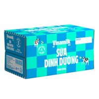 Sữa dinh dưỡng Vinamilk Không đường - Thùng 48 bịch 220ml