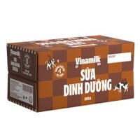 Sữa dinh dưỡng Vinamilk Sôcôla - Thùng 48 bịch 220ml