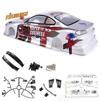 Sửa đổi vỏ thân xe RC 1 / 10 190mm trên đường trôi cho S15