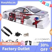 Sửa đổi vỏ thân xe RC 1 / 10 190mm trên đường trôi cho S15