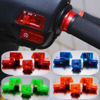 Sửa đổi xe điện Zhongsha năm công tắc trong suốt Còi xe máy Đèn pha xi nhan đèn gần và gần nút tắt ánh sáng [cxy]