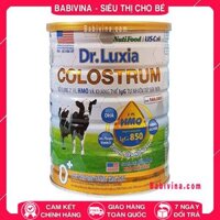 Sữa DR LUXIA COLOSTRUM 0+ 800g | Trẻ 0-12 Tháng Phát Triển Toàn Diện, Nâng Cao Hệ Miễn Dịch Với Nguồn Sữa Non Từ Mỹ | Hãng Dr Luxia Nutifood