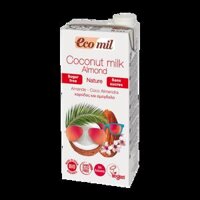 Sữa dừa hạnh nhân Ecomilk không đường 1000ml