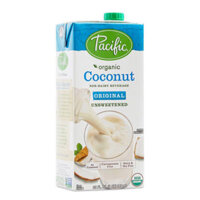 Sữa dừa hữu cơ không đường Pacific 946ml