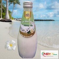 Sữa dừa uống có thạch dừa 290ml - Thùng 24 lon