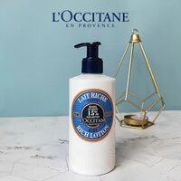 Sữa Dưỡng Ẩm Bơ Đậu Mỡ L'Occitane Shea Butter Rich Body Lotion 250ml,Sữa dưỡng thể Lotion dưỡng thể LOccitane Shea