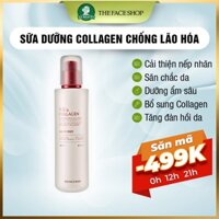 Sữa dưỡng ẩm chống lão hoá phục hồi săn chắc da The Face Shop Pomegranate & Collagen Volume Lifting Emulsion 140ml