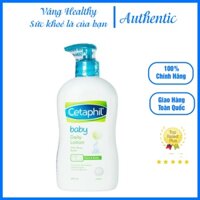 Sữa Dưỡng Ẩm Da Hằng Ngày Cho Bé Cetaphil Baby Daily Lotion 400ml Chính Hãng