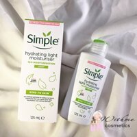 SỮA DƯỠNG ẨM SIMPLE KIND TO SKIN HYDRATING LIGHT MOISTURISER 125ML