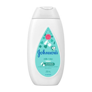 Sữa dưỡng ẩm toàn thân johnson's baby lotion milk + rice