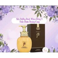 Sữa Dưỡng Body Whoo Đông Y Thảo Dược Hoàng Cung Cấp Ẩm Dưỡng Trắng Mềm Mại  An Toàn Cho Da Nhạy Cảm Nhất
