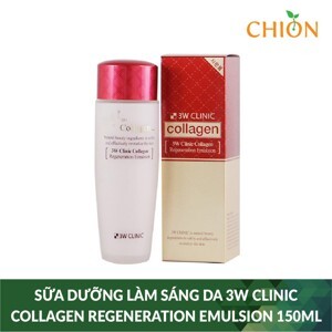 Sữa dưỡng da collagen 3w clinic Collagen Regeneration Emulsion