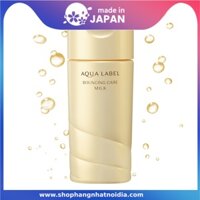 Sữa dưỡng da Shiseido Aqualabel Emulsion EX màu vàng 130ml - Hàng Nhật Nội Địa