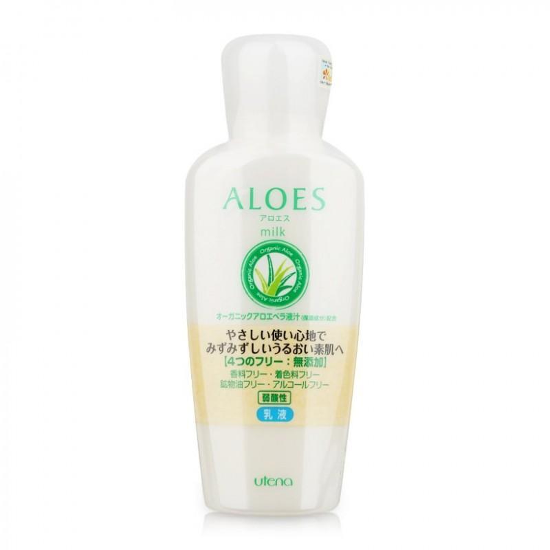 Sữa dưỡng da Utena Aloes Milk 160ml