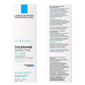 Sữa dưỡng giúp làm dịu và bảo vệ cho da quá nhạy cảm Toleriane Fluide - La Roche Posay 40ml