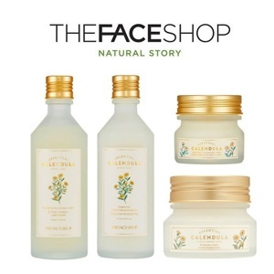 Sữa dưỡng làm dịu da TheFaceshop Calendula Essential Moisture Emulsion 150ml