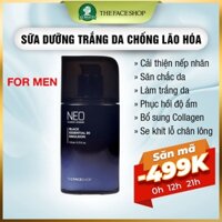 Sữa dưỡng làm trắng da chống lão hóa cho NAM The Face Shop Neo Classic Homme Black Essential 80 Emulsion 110ml