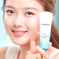 Sữa dưỡng nâng tông màu da, bảo vệ da khỏi bụi mịn và tia UV Laneige White Dew Tone-Up Fluid 50ml