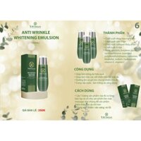 Sữa dưỡng nuôi da Anti wrinkle whitening emulsion