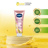 Sữa Dưỡng Thể 10X Vaseline Gluta-Hya Serum Burst UV Lotion Dewy Radiance Hồng 330ml