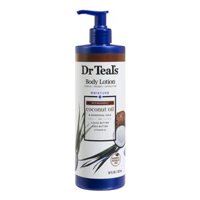 Sữa Dưỡng Thể Ẩm Sâu Tinh Dầu Dừa, Body Lotion, Moisture + Nourishing with Coconut Oil & Essential Oils, 18 fl oz (532ml) - DR TEAL'S
