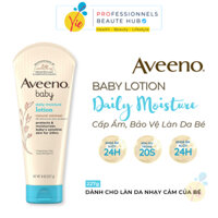 Sữa Dưỡng Thể AVEENO Baby Lotion Giúp Dưỡng Ẩm Đến 24H Cho Làn Da Nhạy Cảm Của Bé 227g