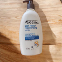 Sữa Dưỡng Thể Aveeno Skin Relief Moisturizing Lotion Làm Dịu Da Nhạy Cảm 354ml CHUẨN ÚC