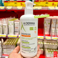 Sữa dưỡng thể body lotion Aderma Exomega kem dưỡng ẩm làm mềm và dịu làn da khô dị ứng chàm sữa baby